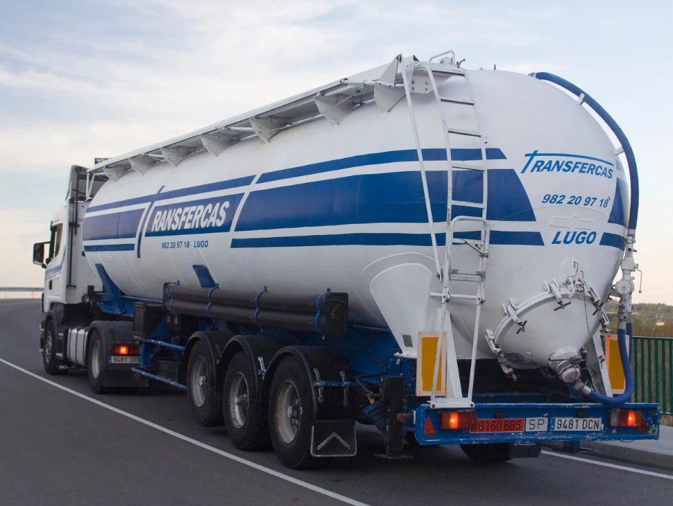 Transporte de productos pulverulentos